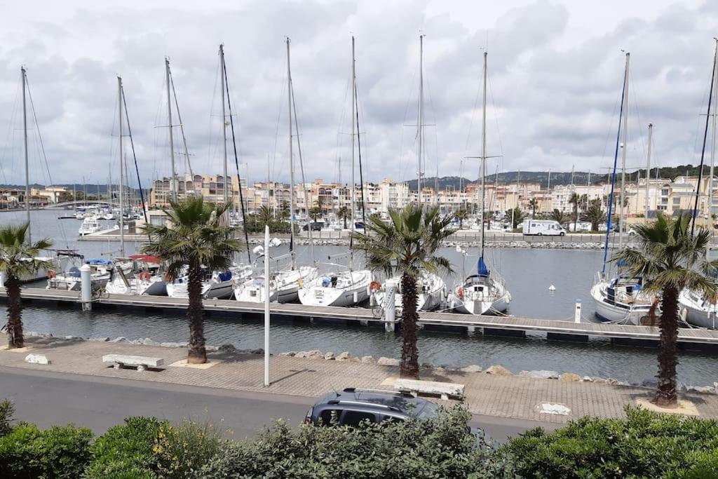 Appart. Calme 5 Pers Vue Sur Le Port De Gruissan Exterior photo